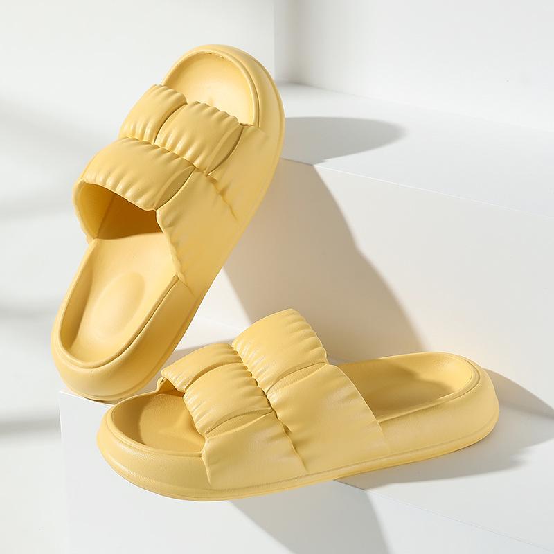 Opp France Women Candy EVA Sole Slippers Yellow