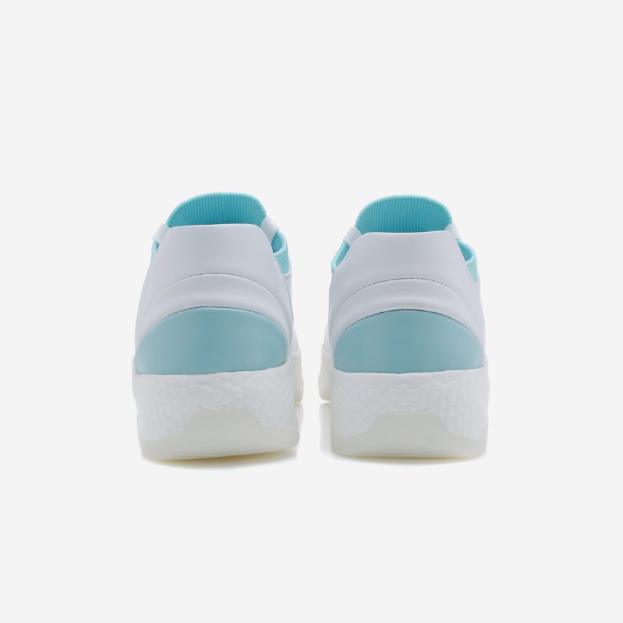 Opp France Women Casual Lace-Up Shoes Light Blue