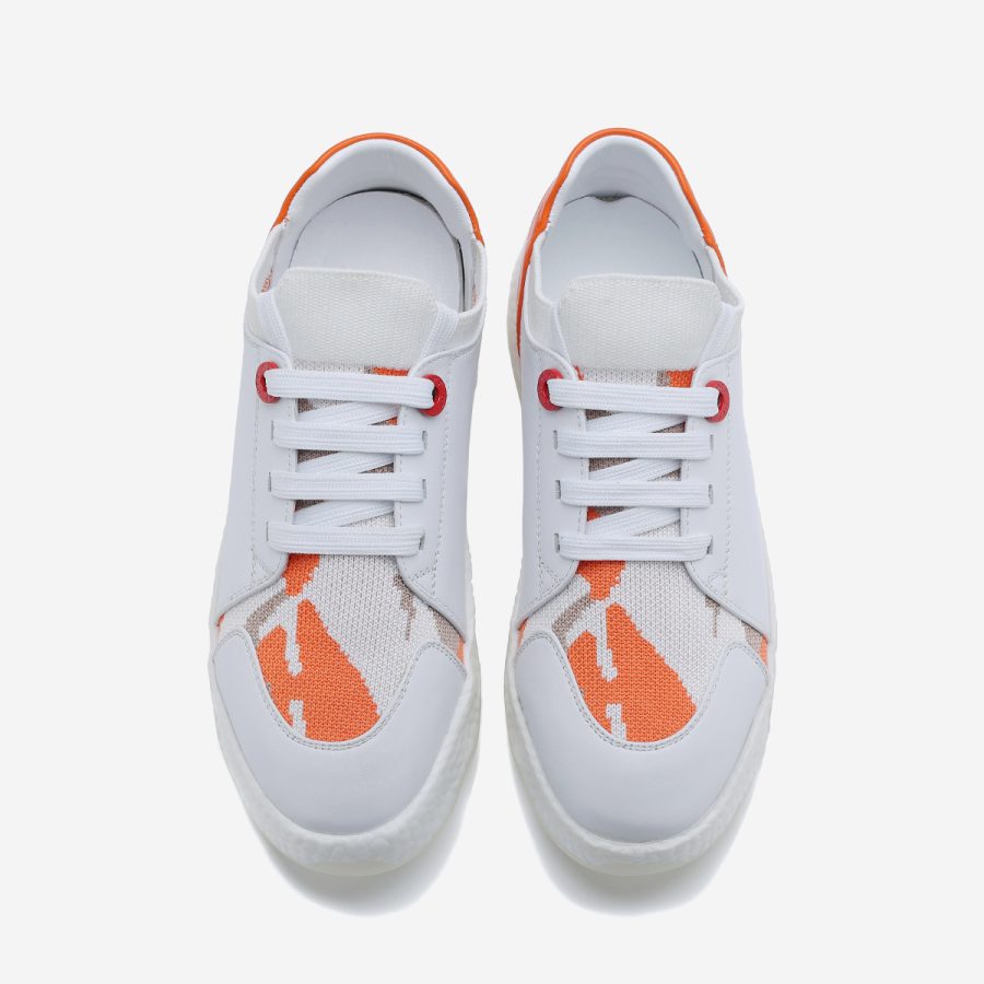Opp France Women Casual Lace-Up Shoes White