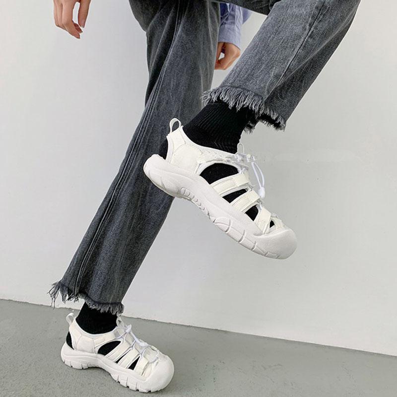 Opp France Women Covered Toe Platform Sandals