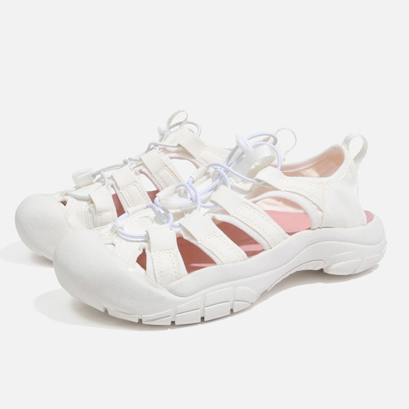 Opp France Women Covered Toe Platform Sandals