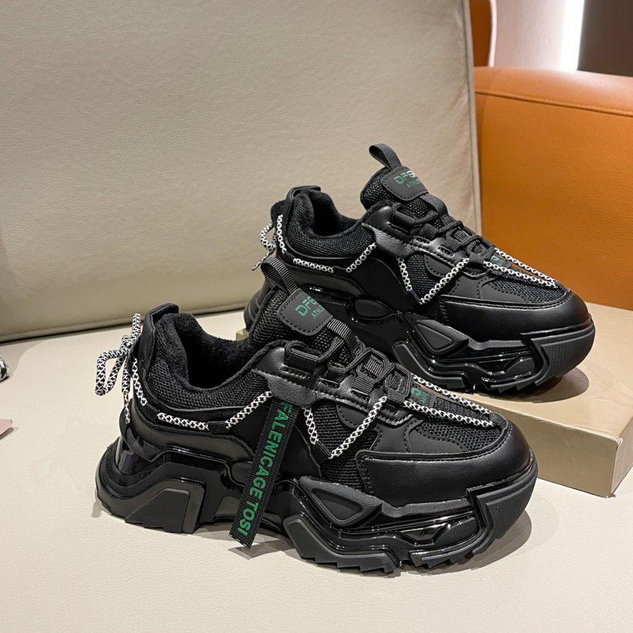 Opp France Women Fashion Lace Up Sneakers