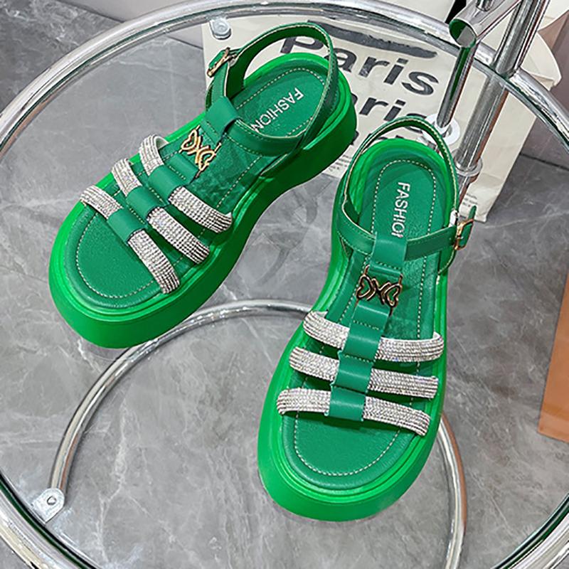 Opp France Women Fashion Rhinestone Sandals