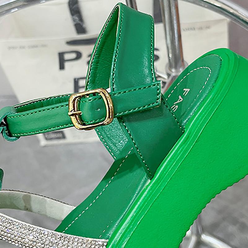 Opp France Women Fashion Rhinestone Sandals