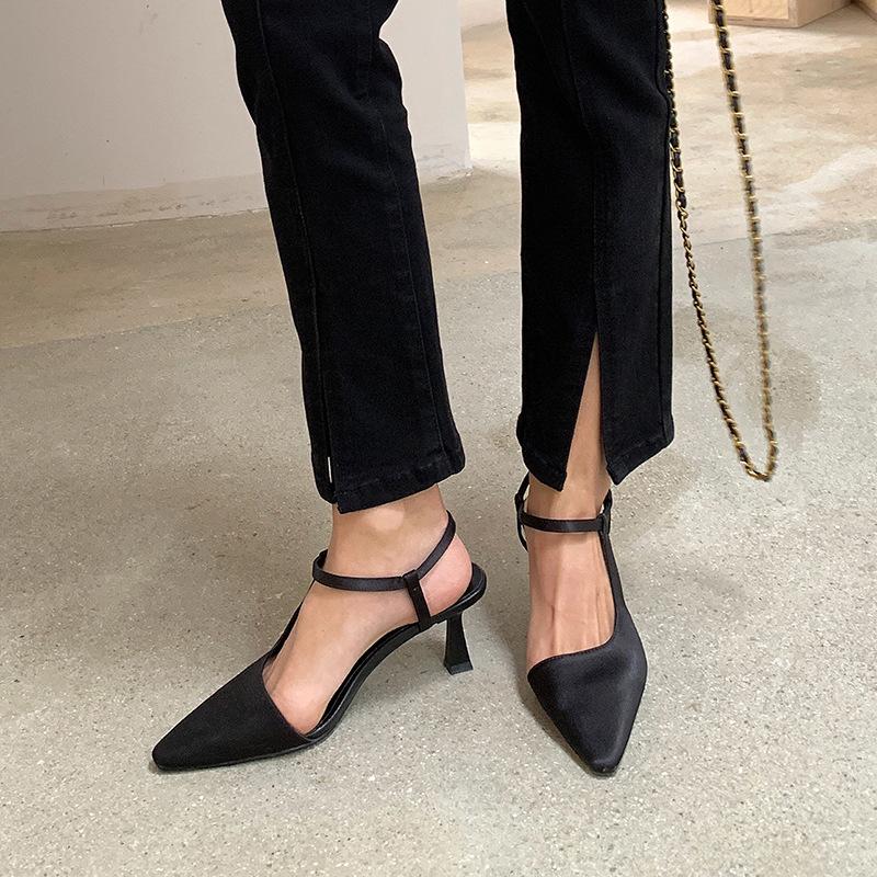 Opp France Women Frosted Temperament High Heels