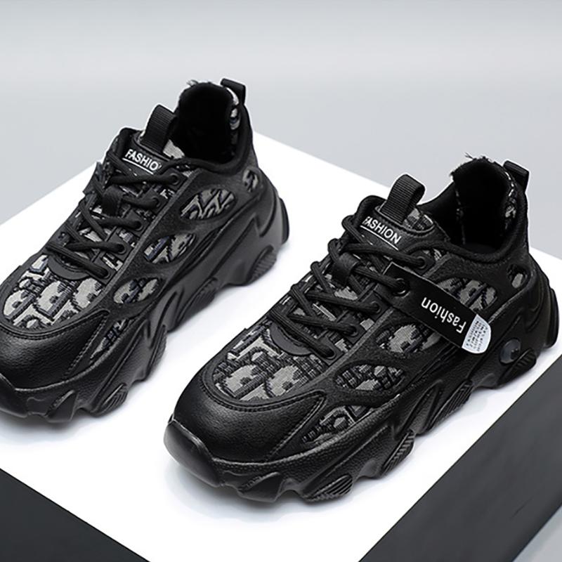 Opp France Women Genuine Leather Trendy Sneakers