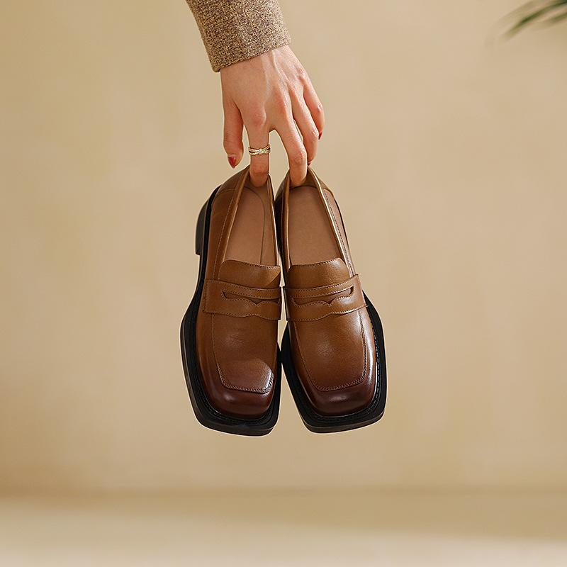 Opp France Women Gradient Retro Loafers