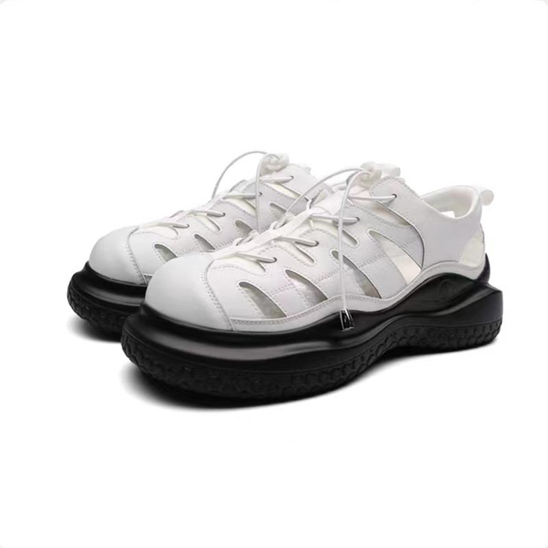 Opp France Women Lace-up Cutout Casual Shoes