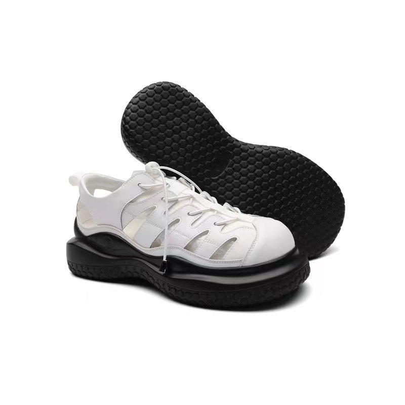 Opp France Women Lace-up Cutout Casual Shoes