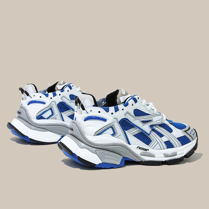 Opp France Women Lace-up Mesh Sneakers