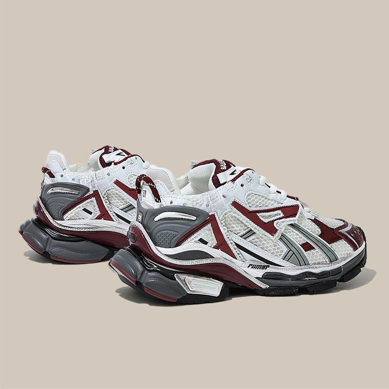 Opp France Women Lace-up Mesh Sneakers