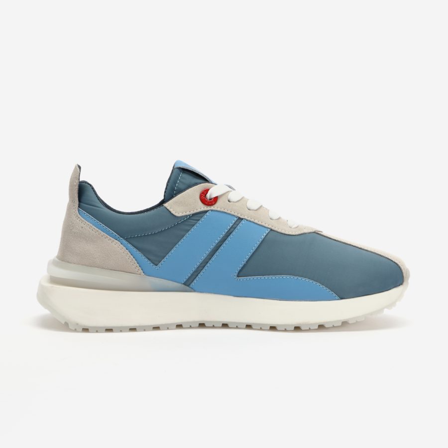 opp france Women Light Blue Nylon Bumpr Sneakers