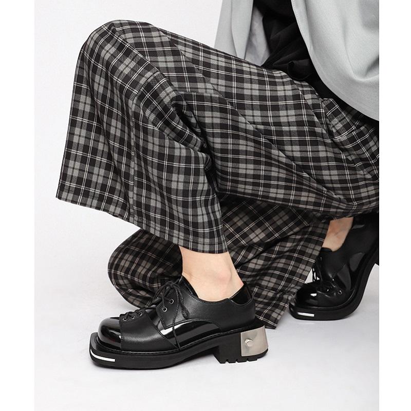 Opp France Women Metal Leather Shoes