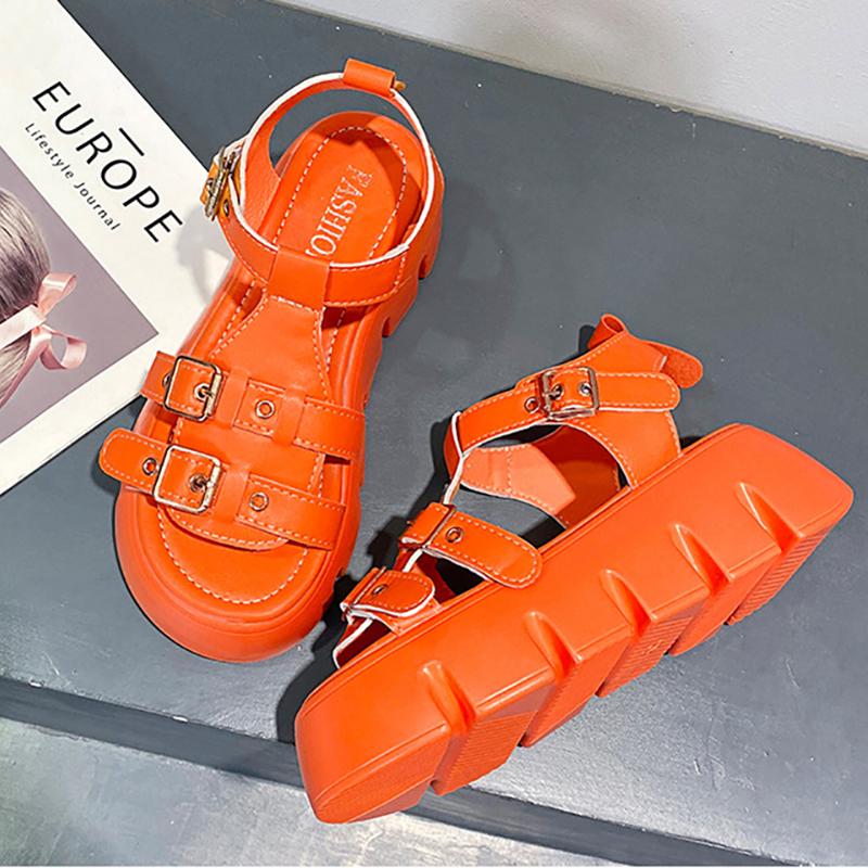 Opp France Women Platform Casual Roman Sandals