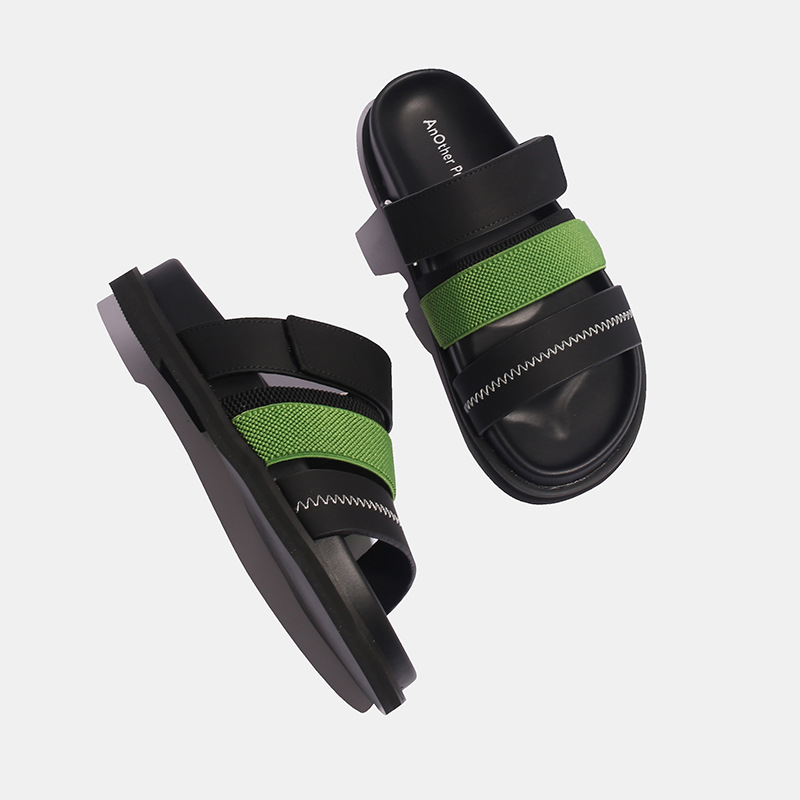 Opp France Women Platform Contrast Slippers