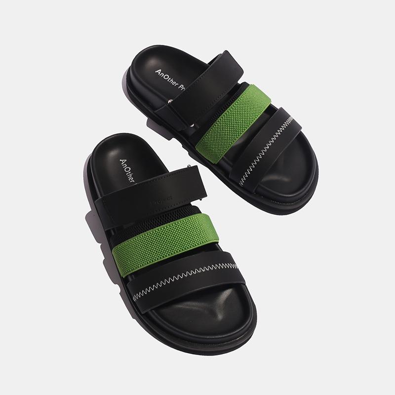 Opp France Women Platform Contrast Slippers