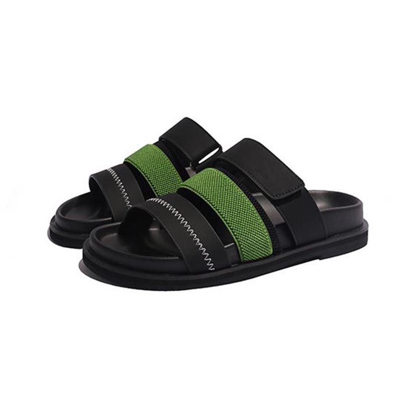 opp france Women Platform Contrast Slippers