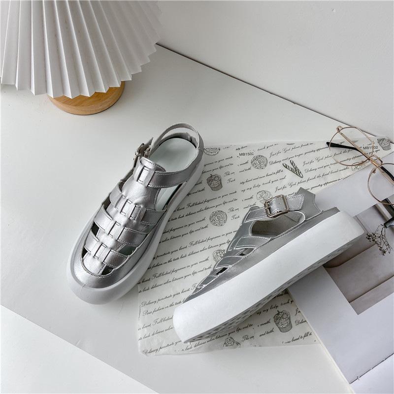 Opp France Women Platform Roman Sandals