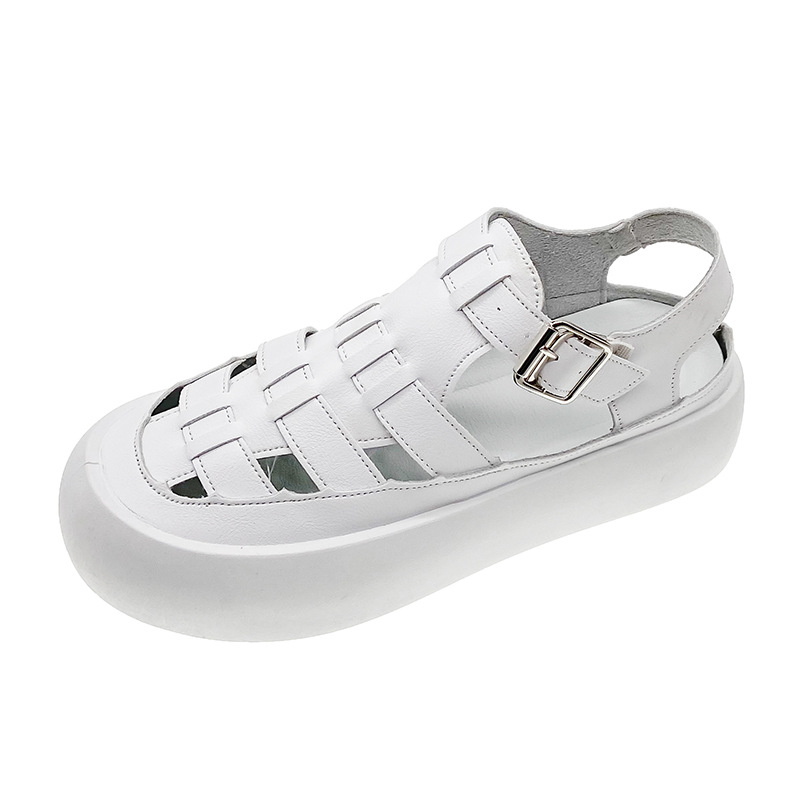 opp france Women Platform Roman Sandals