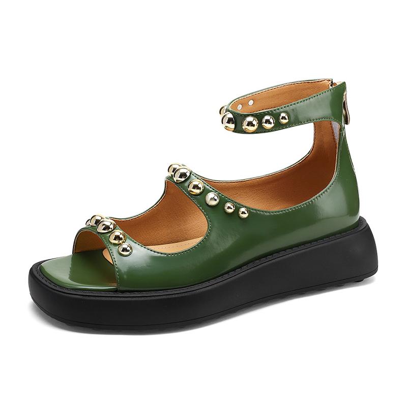 opp france Women Platform Soft Sandals