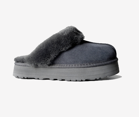 opp france Women’s Classic Winter Slipper Grey