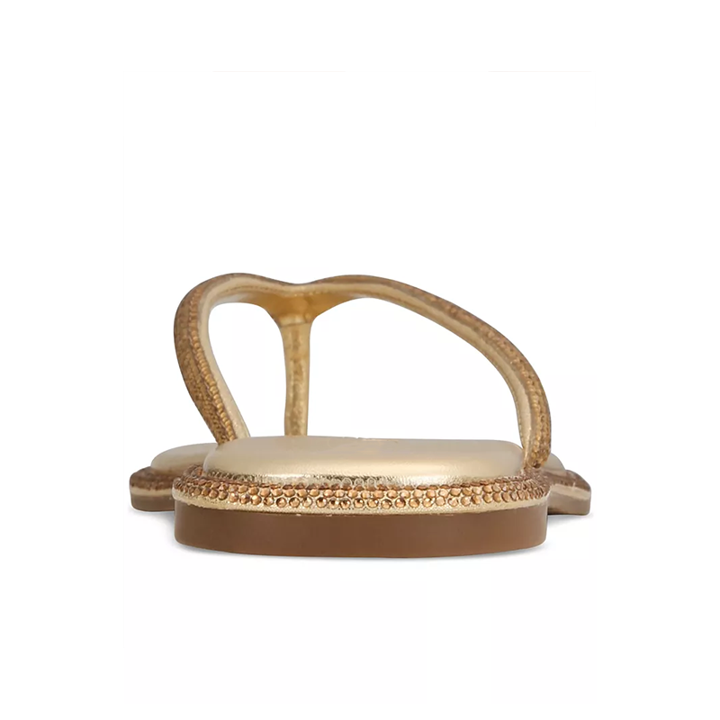 Opp France Women’s Flat Casual Sandals Gold