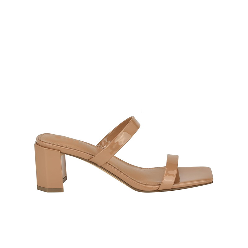 opp france Women’s high-heeled sandals Tan