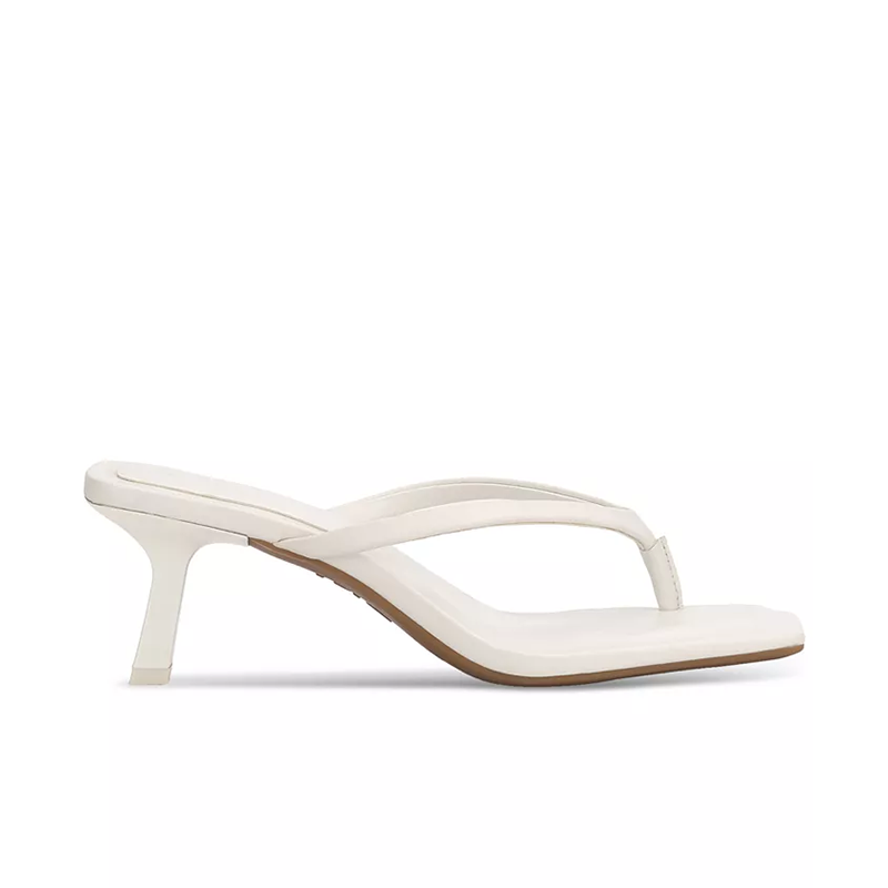 Opp France Women’s Thong Dress Sandals White
