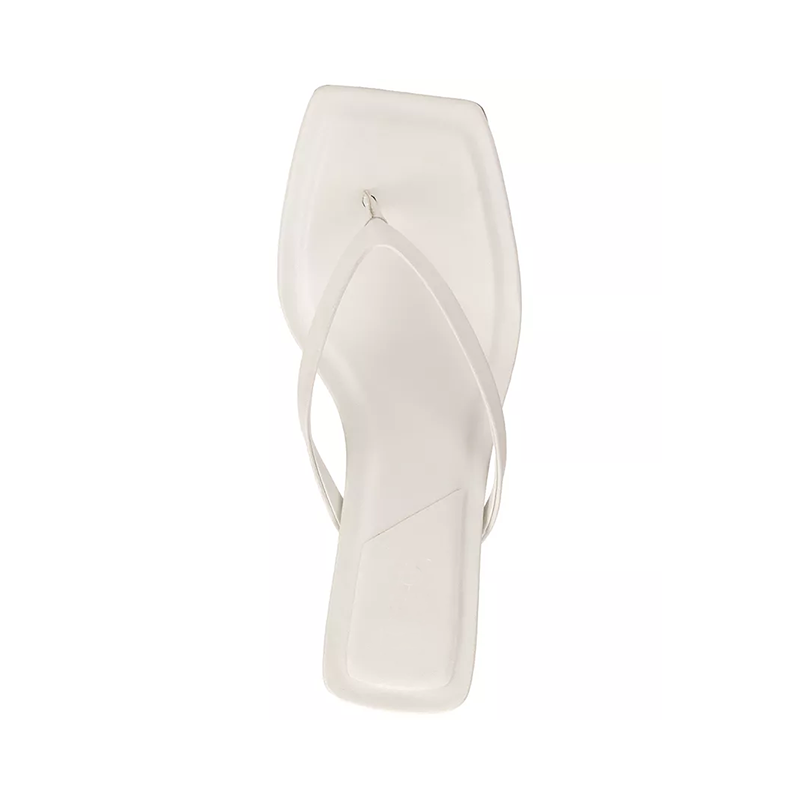 Opp France Women’s Thong Dress Sandals White
