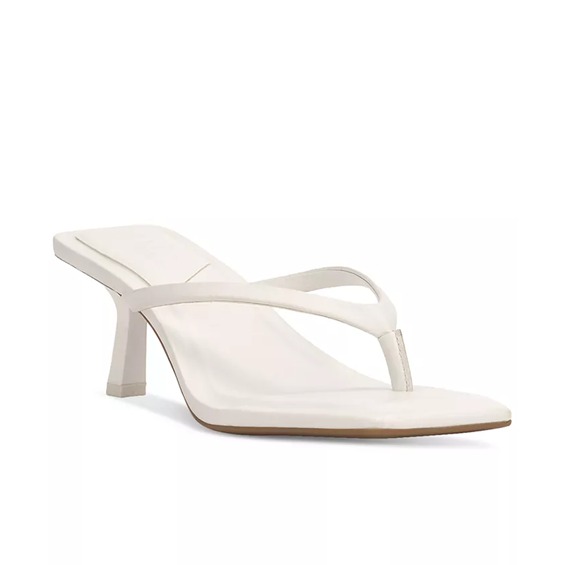 opp france Women’s Thong Dress Sandals White