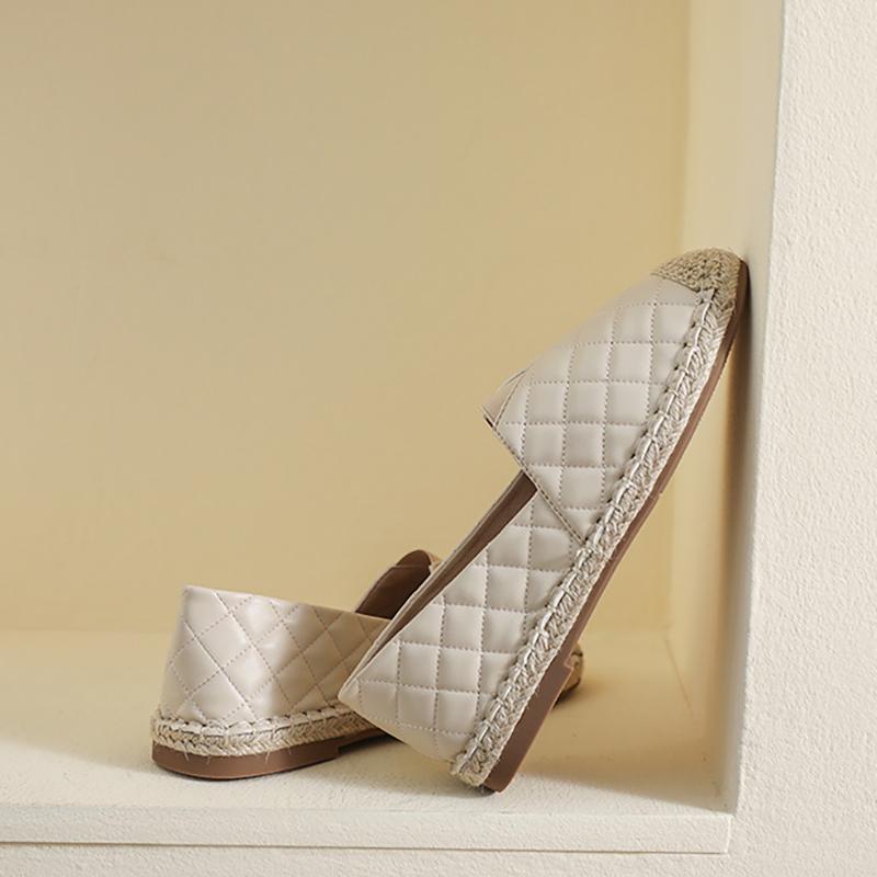 Opp France Women Simple Flat Fisherman Shoes