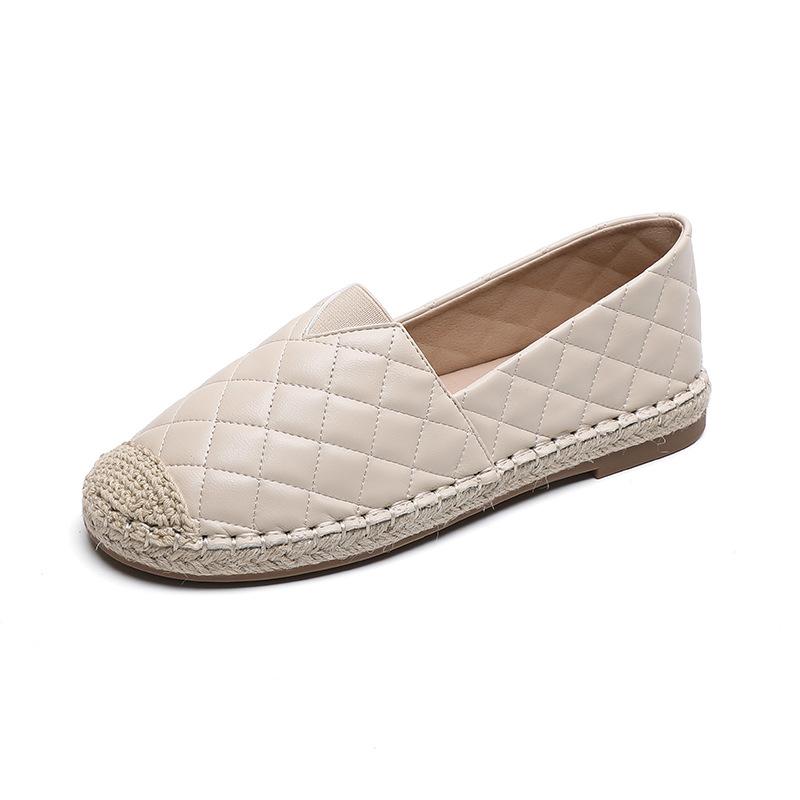 opp france Women Simple Flat Fisherman Shoes