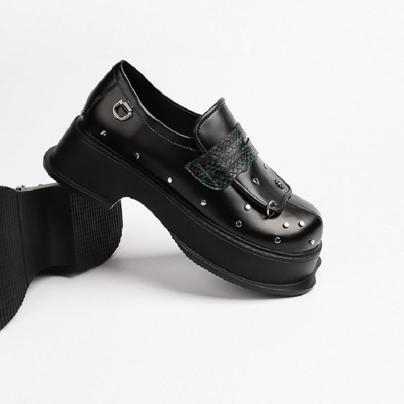 Opp France Women Snake Leather Shoes