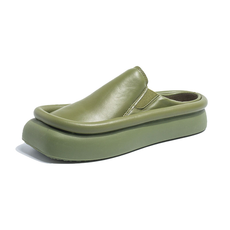 opp france Women Square Toe Slippers