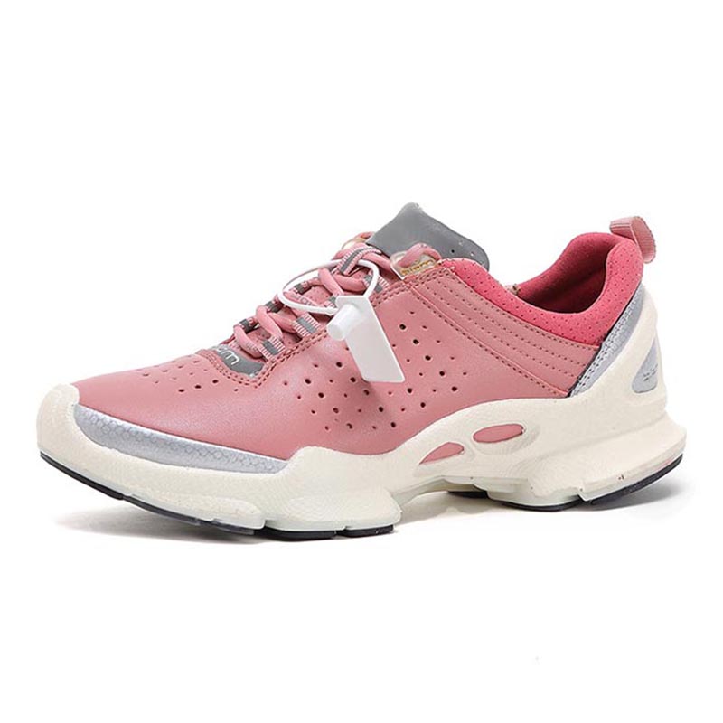 opp france Women Stitching Hollow Sneakers Pink