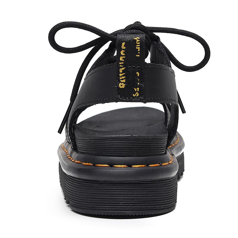 Opp France Women Strappy Platform Sandals Black