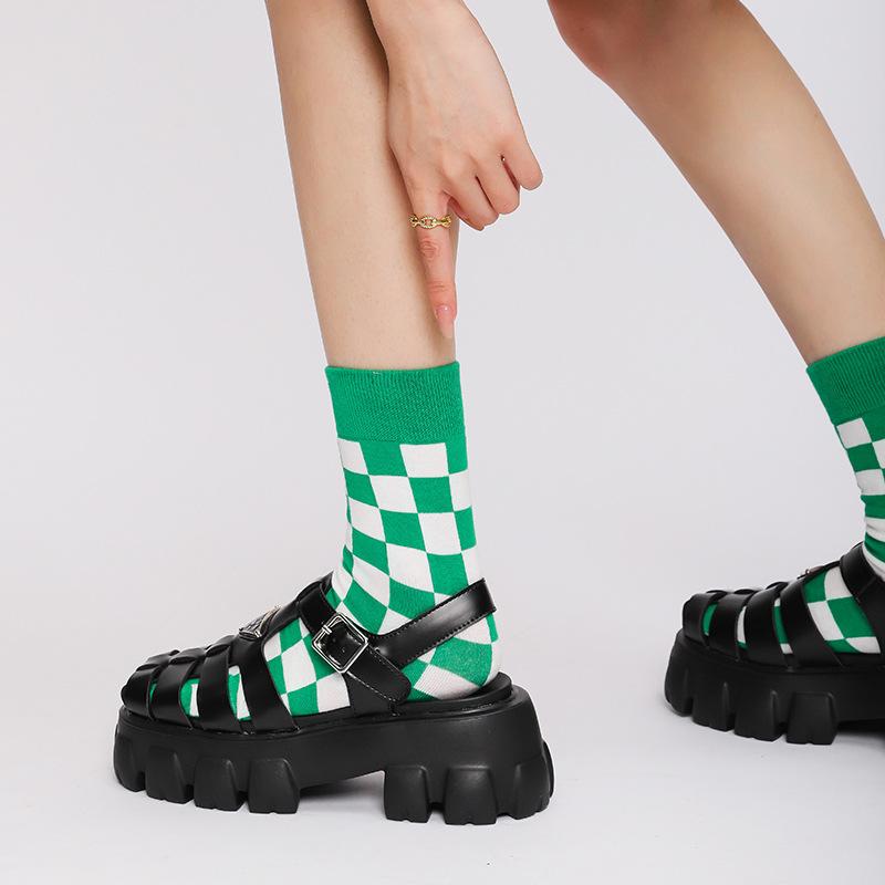 Opp France Women Triangle Gear Sole Sandals