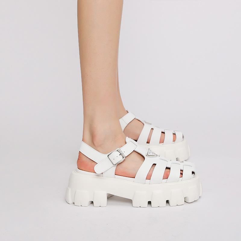 Opp France Women Triangle Gear Sole Sandals