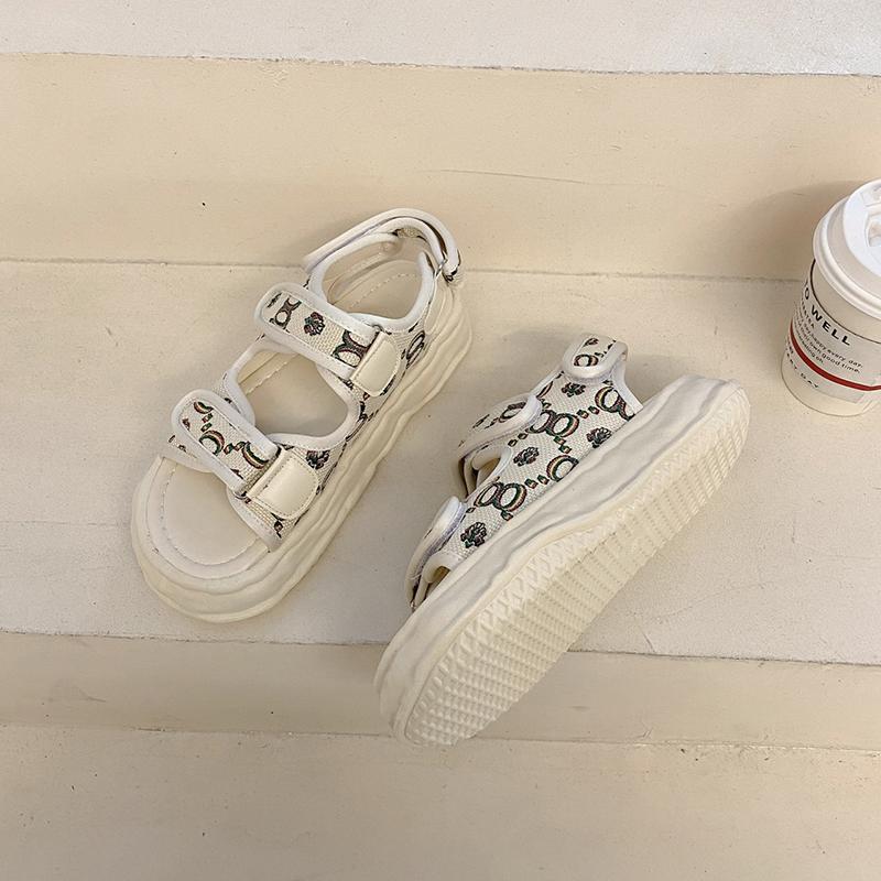 Opp France Women Velcro Platform Sandals