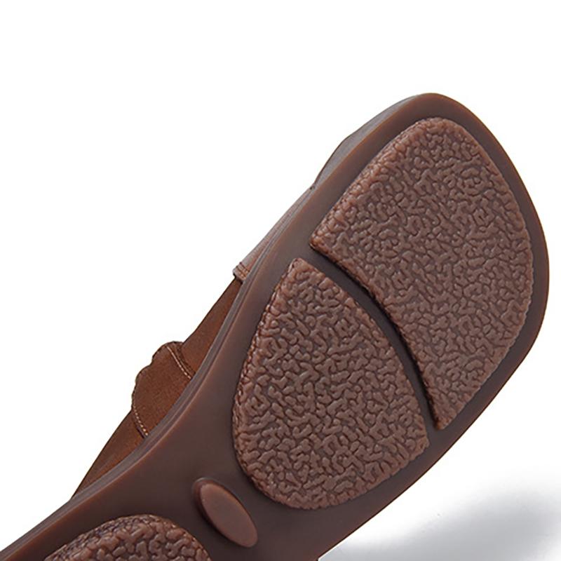 Opp France Women Vintage Leather Sandals