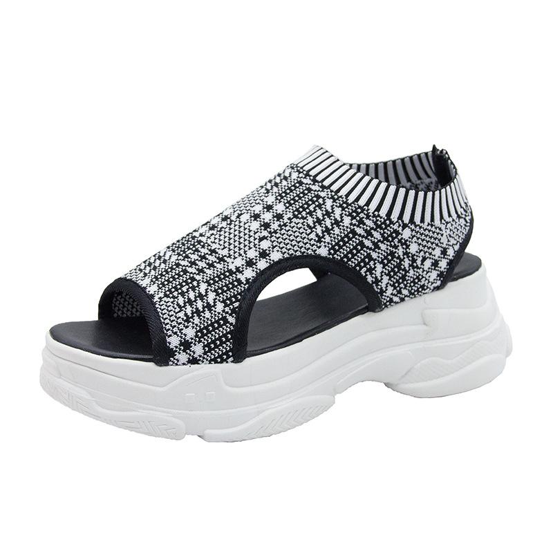 opp france Women Wedge Sports Sandals