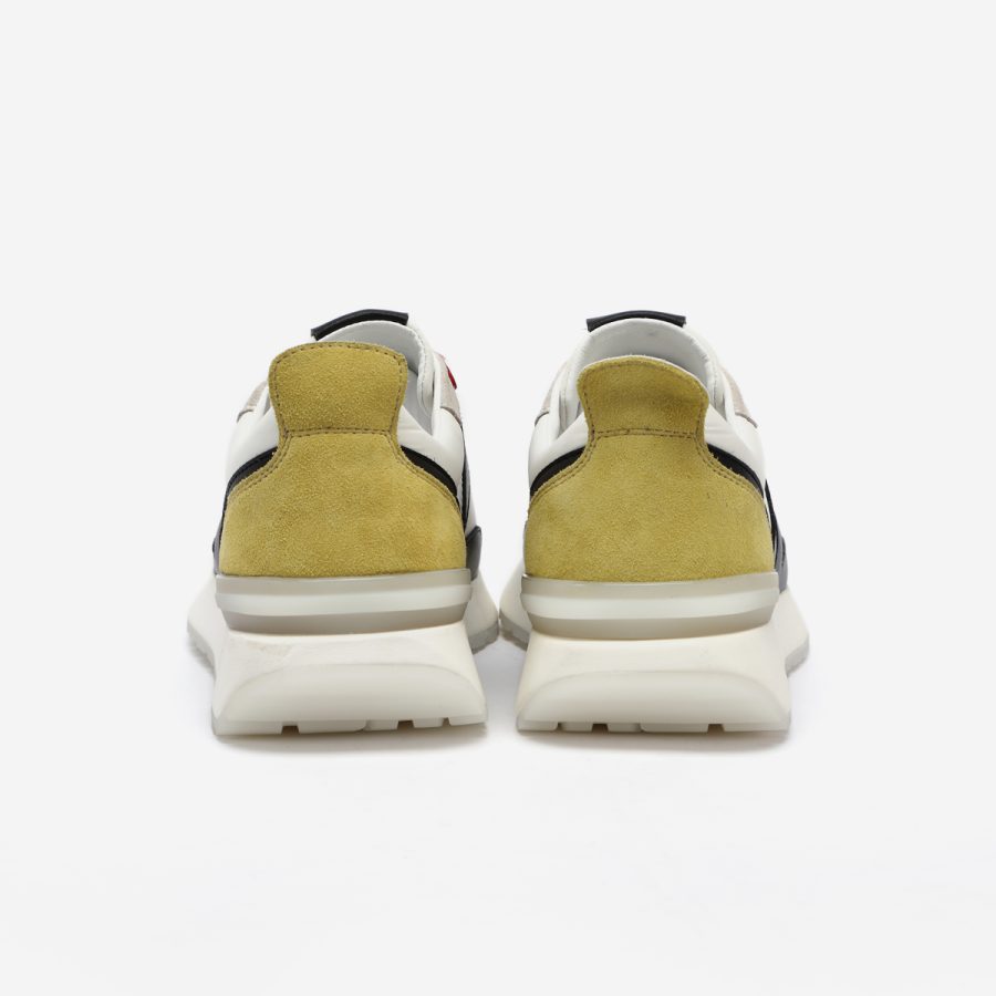 Opp France Women White Nylon Bumpr Sneakers