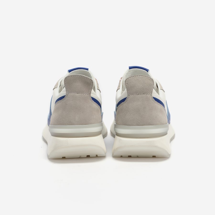 Opp France Women White Nylon Bumpr Sneakers