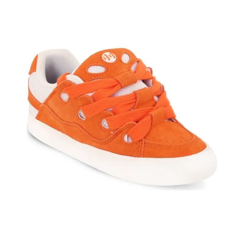 Opp France Orange Retro Low Cut Unisex Casual Shoes
