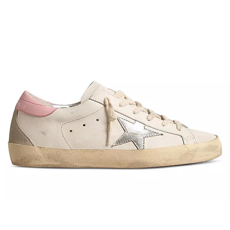 opp france Pink Tail Silver Star Women’s Youth Low-top Casual Shoes