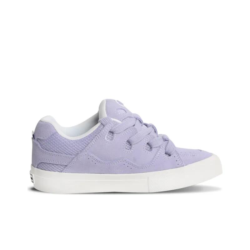 Opp France Purple Fashion Lace Solid Color Unisex Casual Shoes