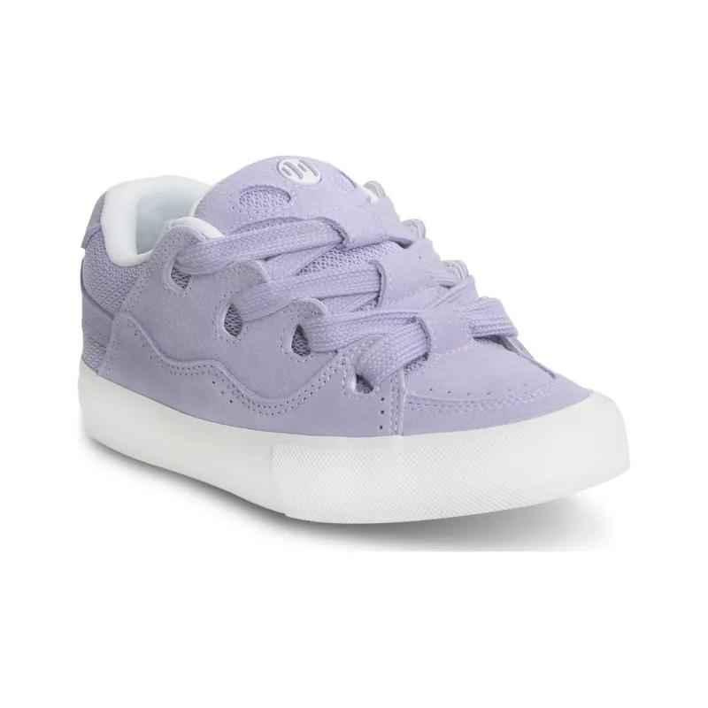 Opp France Purple Fashion Lace Solid Color Unisex Casual Shoes