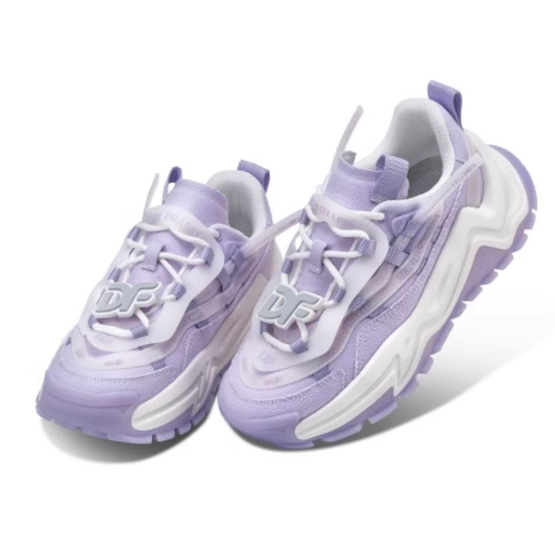 Opp France Purple Fashion Trend Thick Sole Height Increasing Women’s Casual Shoes