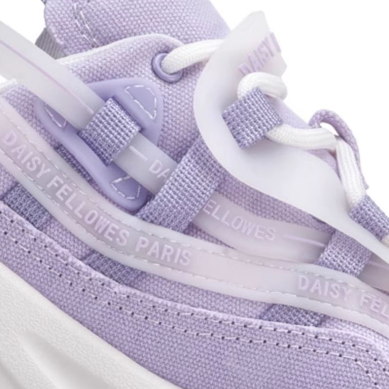 Opp France Purple Fashion Trend Thick Sole Height Increasing Women’s Casual Shoes