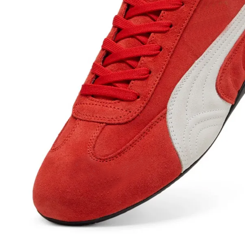 Opp France Red Lace-up Cool Casual Shoes For Men And Women